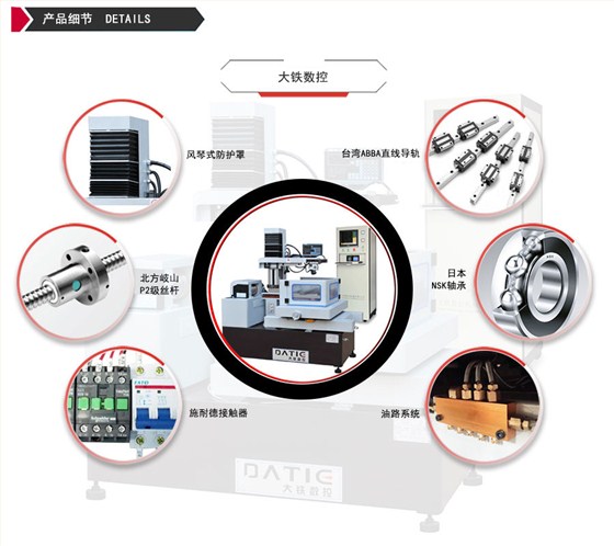 DE320環(huán)保型中走絲機床細(xì)節(jié)