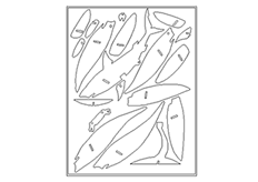 線切3D-鯊魚,線切割圖紙免費下載